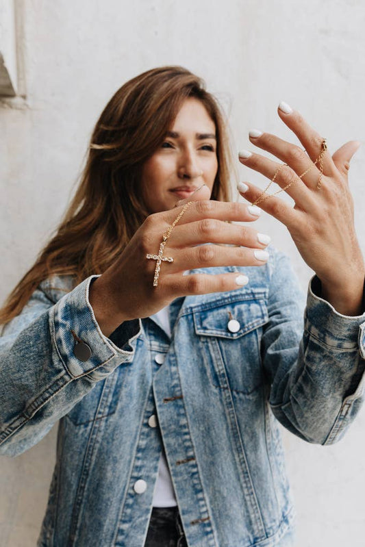 Salvation Necklace - Gold - Made by Survivors