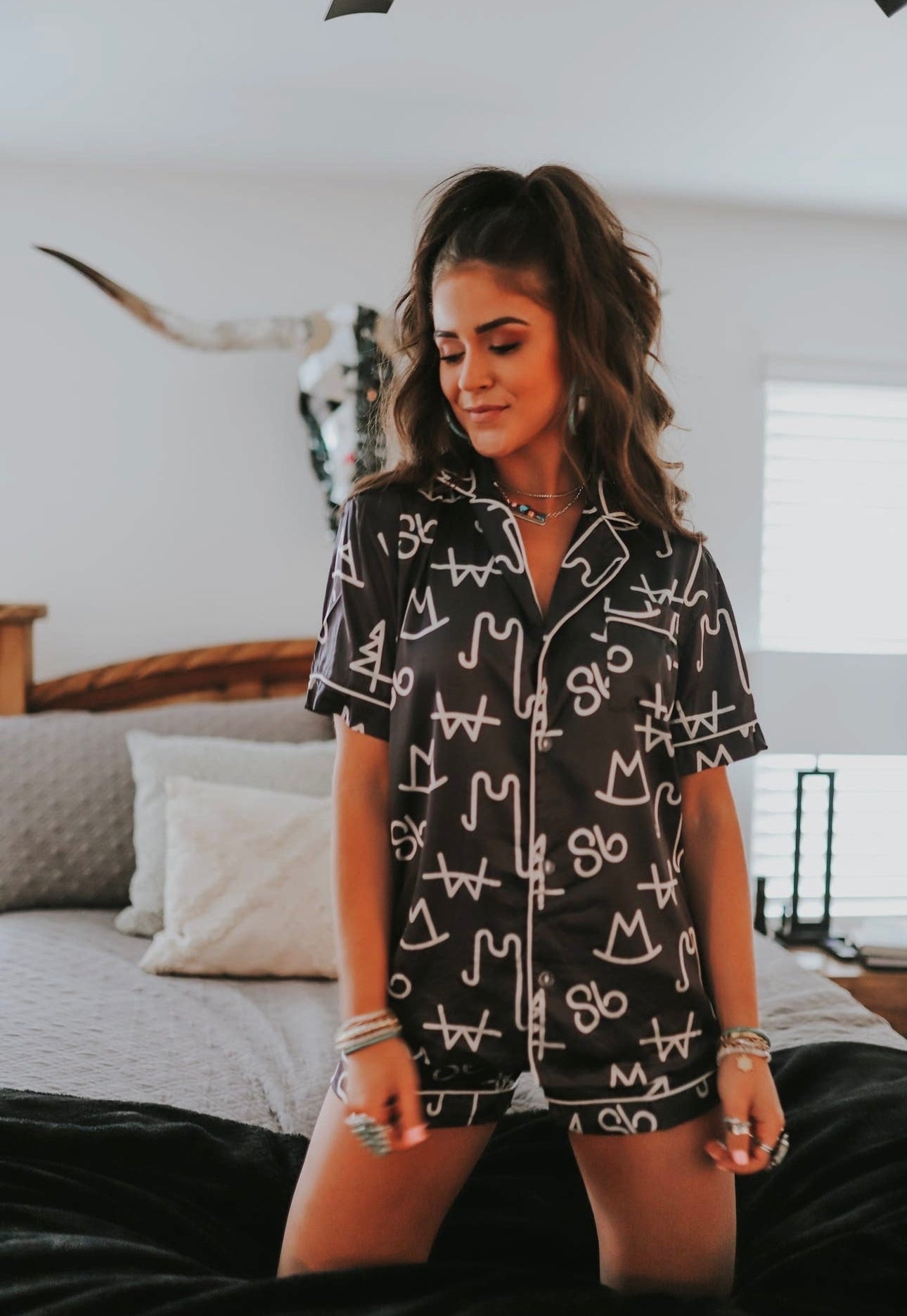 Let’s go brandin Pajama set