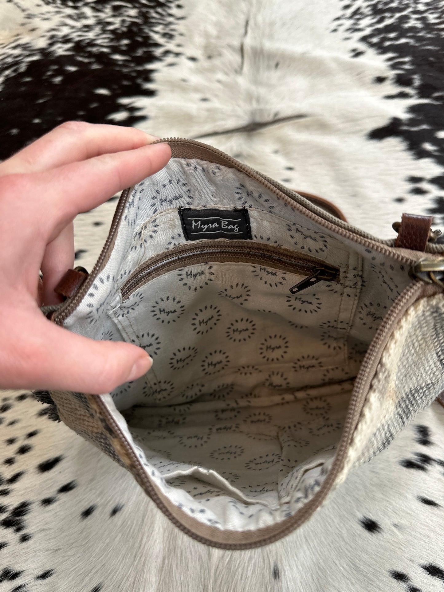 Myra purse with wristlet strap