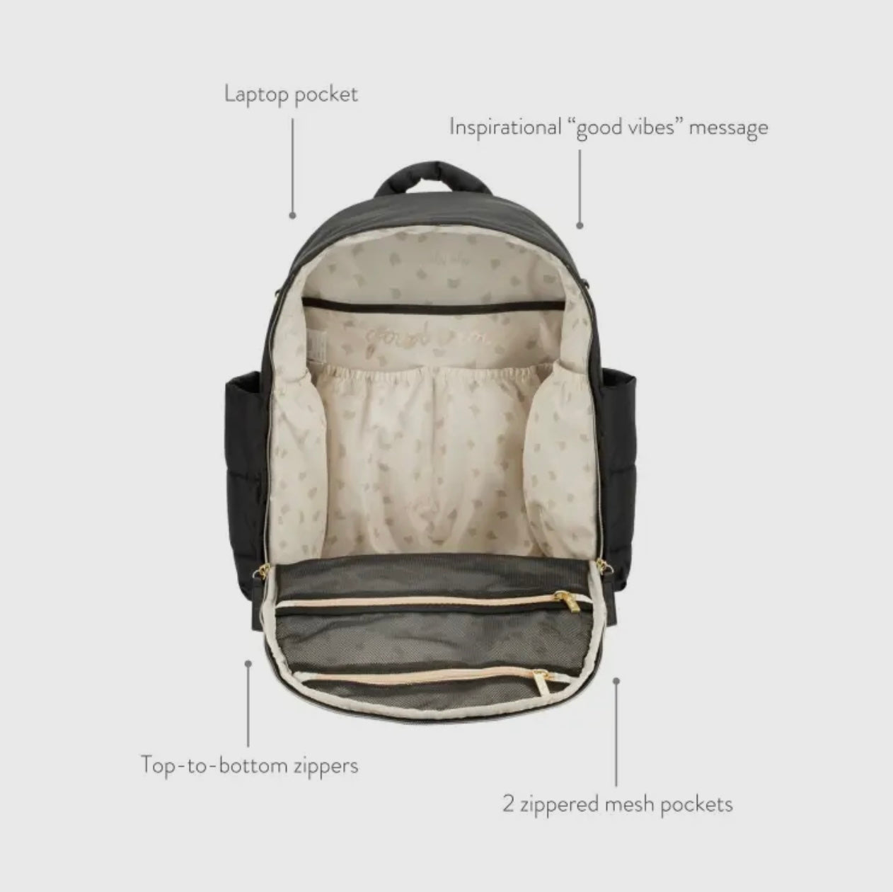 Cloud camp diaper bag