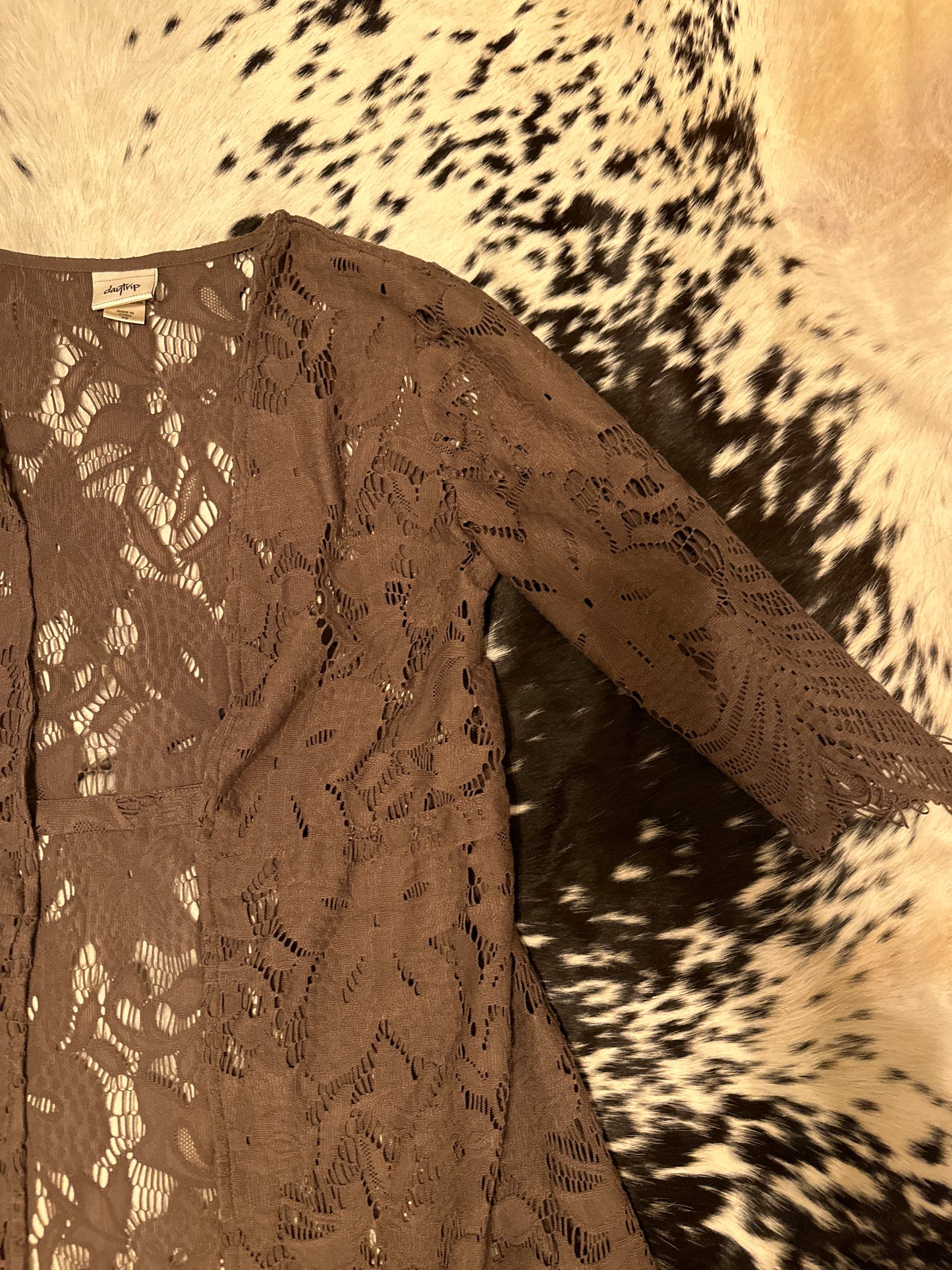 Day trip lace top XS