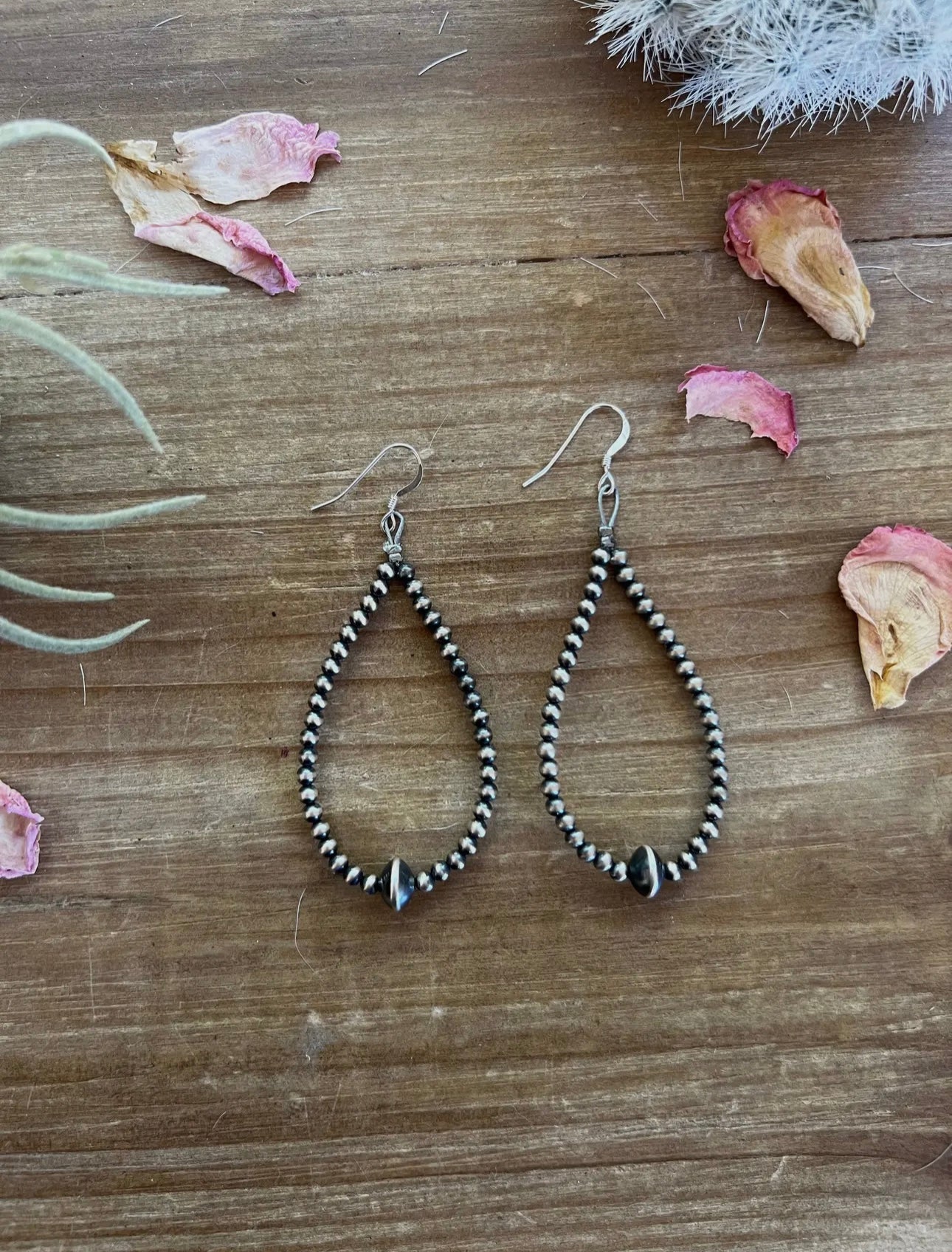 Simple Navajo earrings