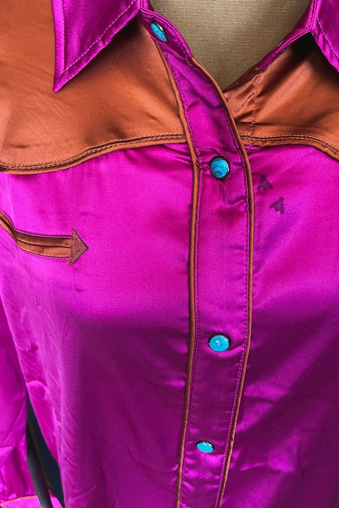 Reno retro sangria top