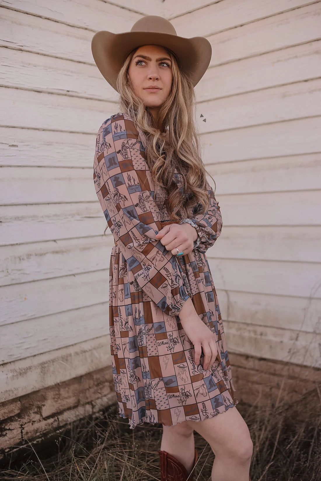 Space cowgirl dress