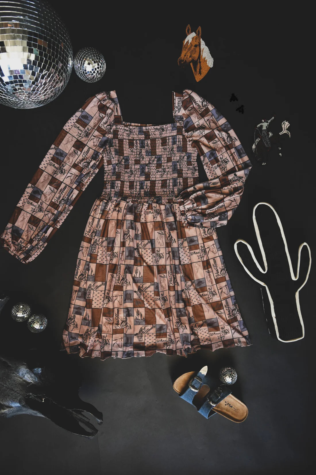 Space cowgirl dress