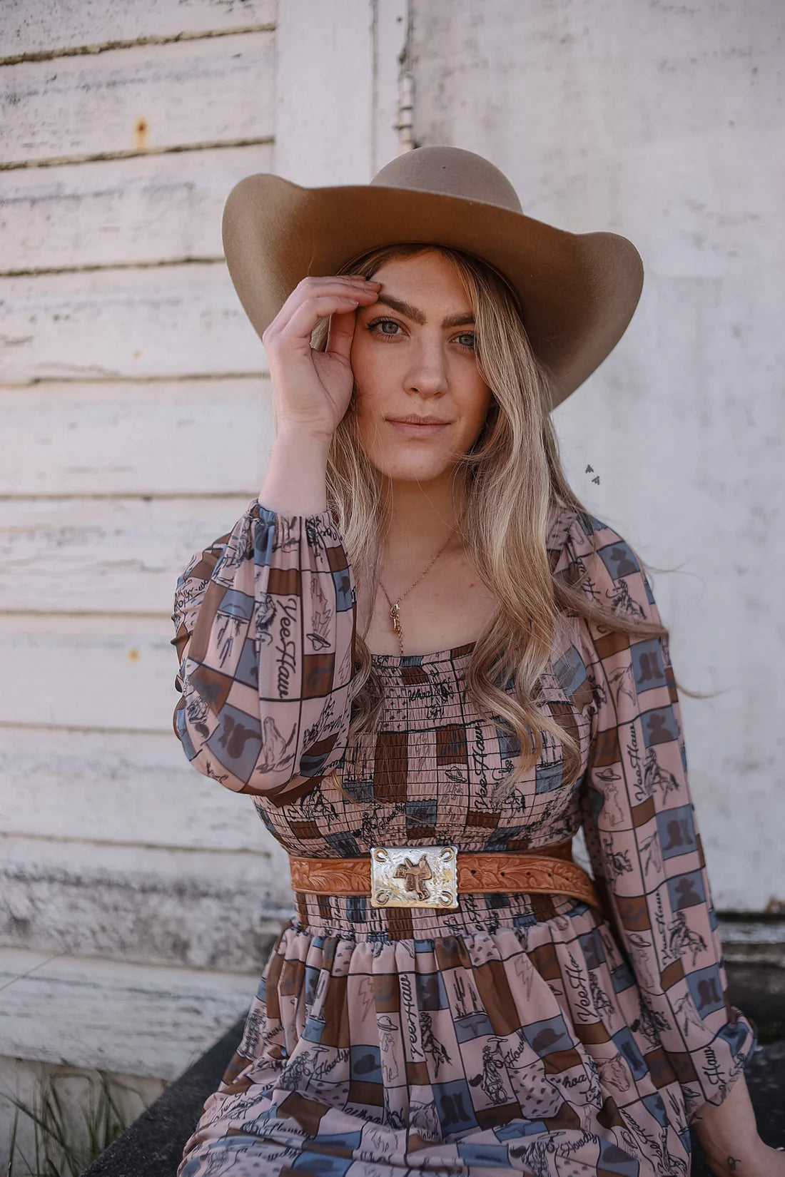 Space cowgirl dress