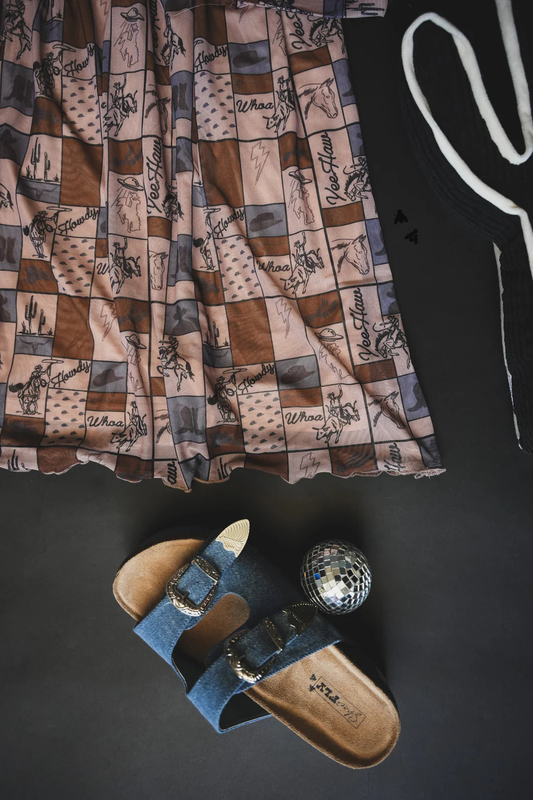 Space cowgirl dress