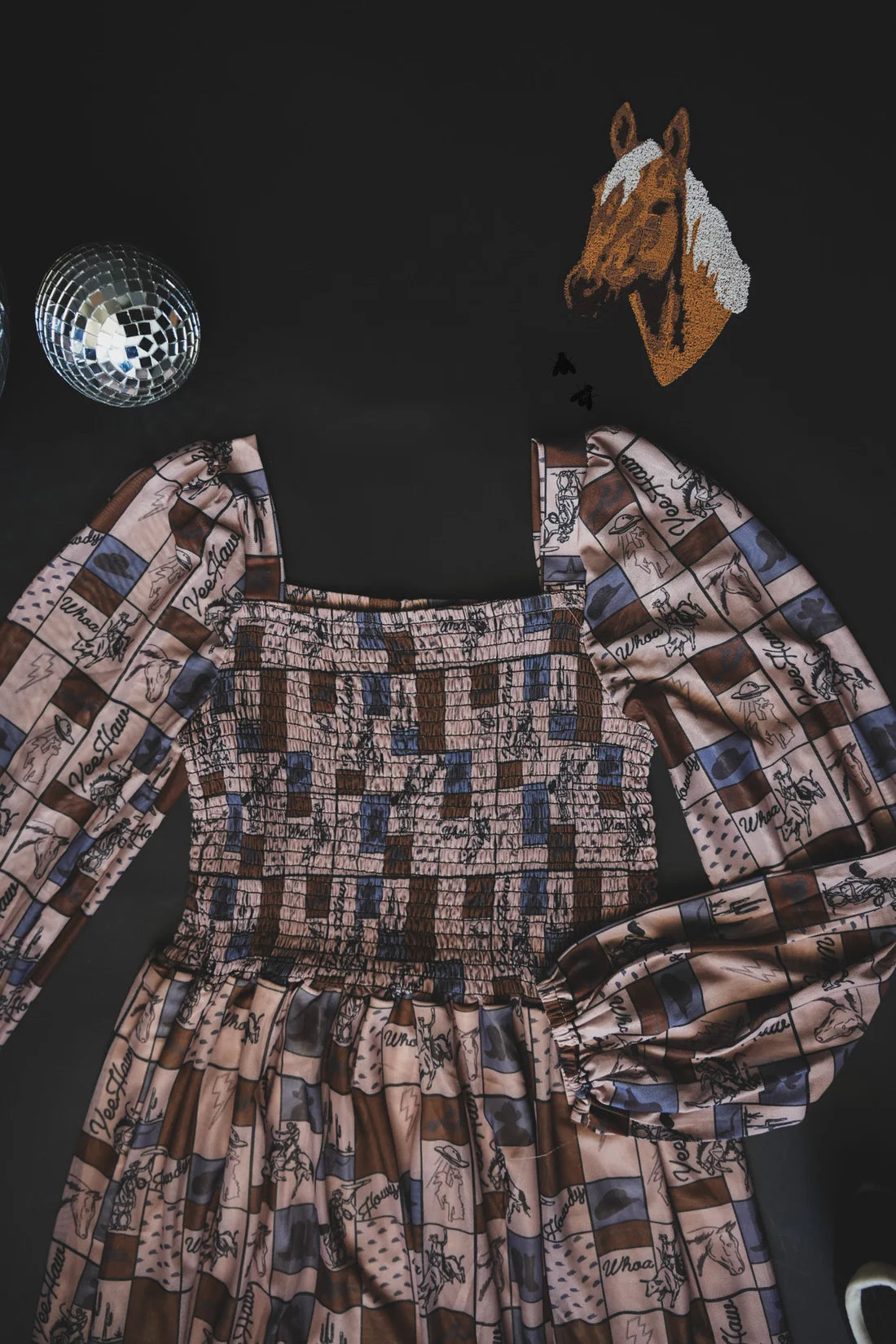 Space cowgirl dress