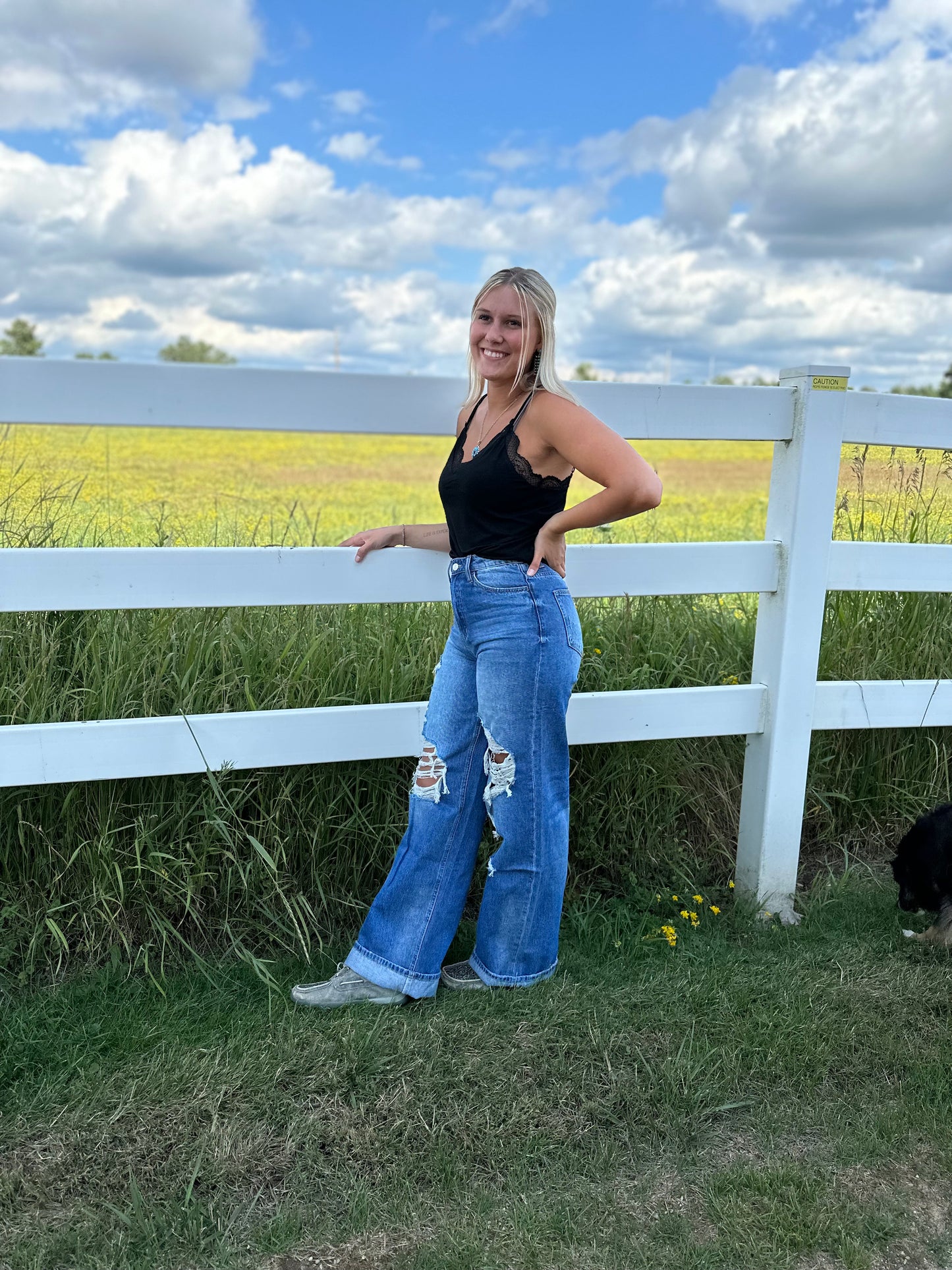 90’s vintage loose jean