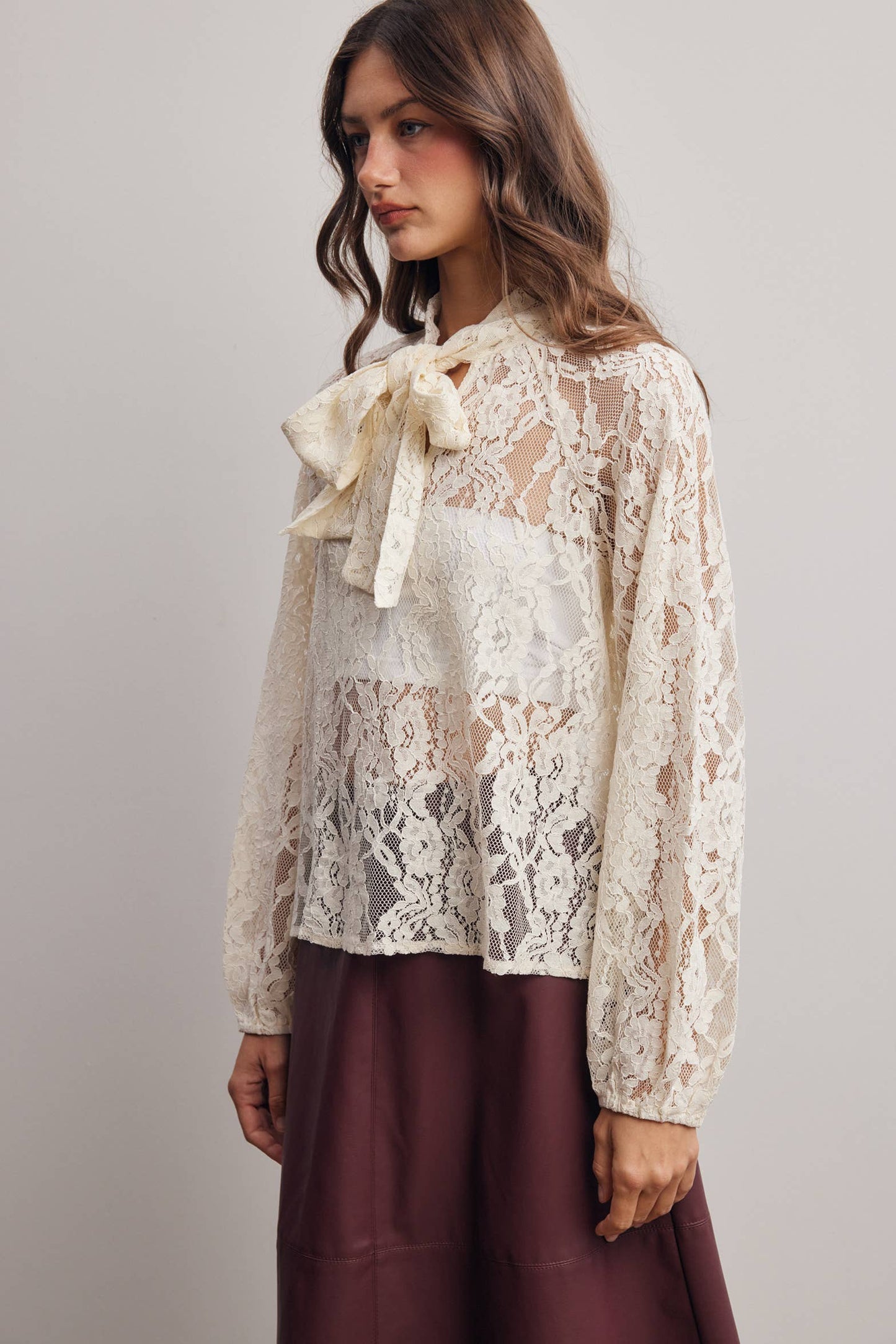 Margaret lace top