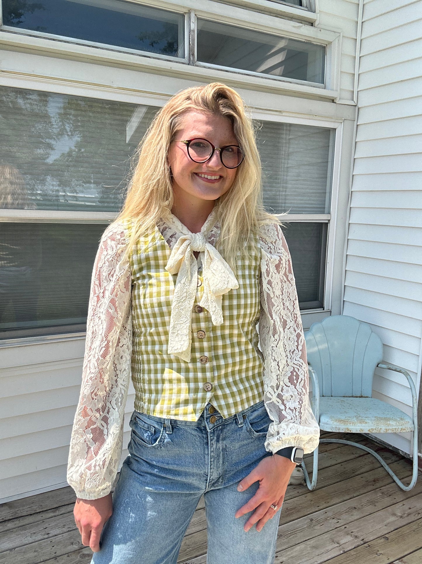 Margaret lace top