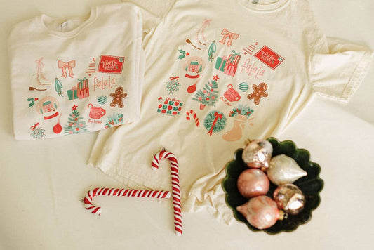 Christmas Collage Graphic crewneck