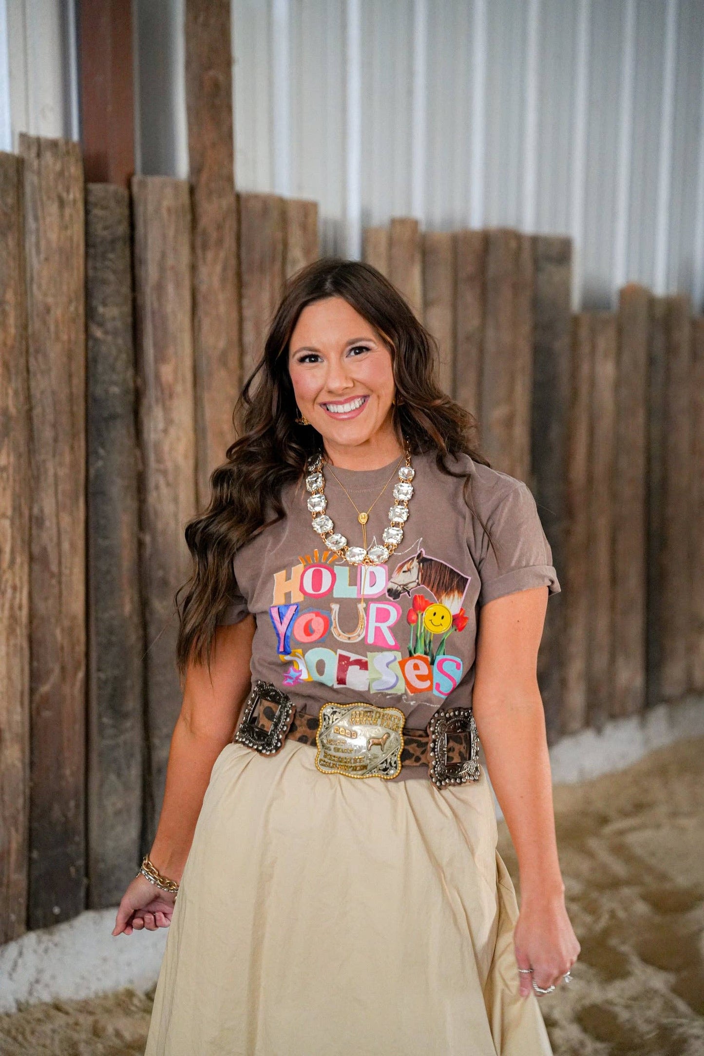 HOLD YOUR HORSES TEE