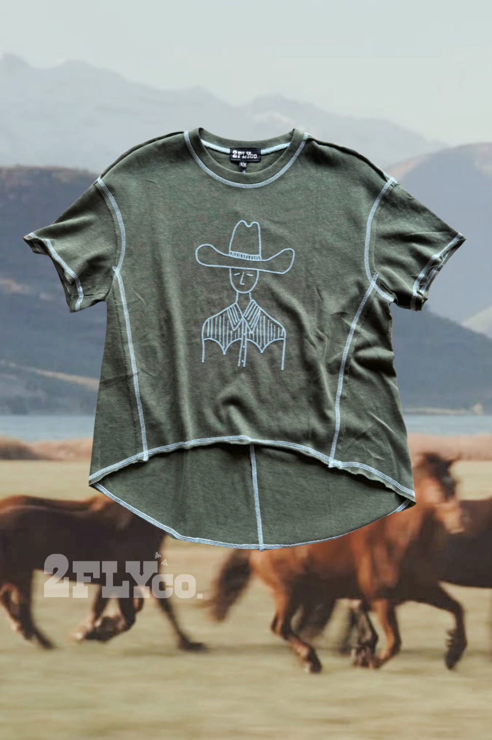 Ole cowboy top