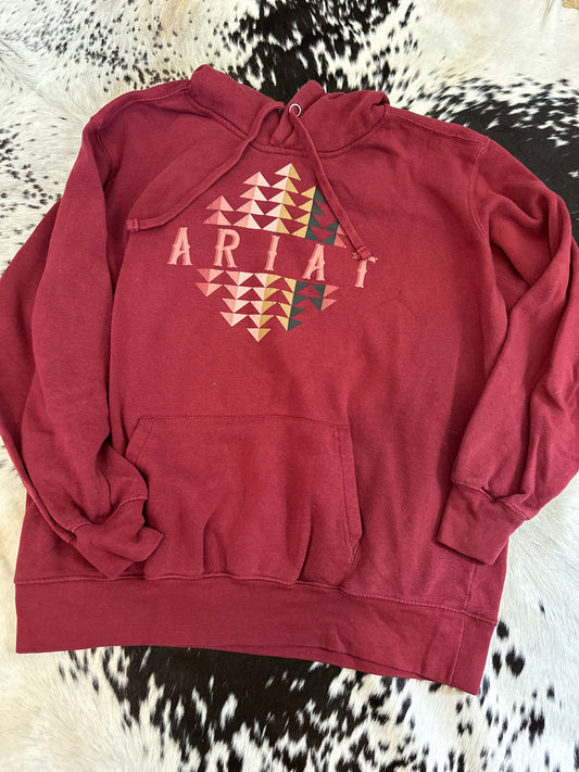 Large Ariat hoodie