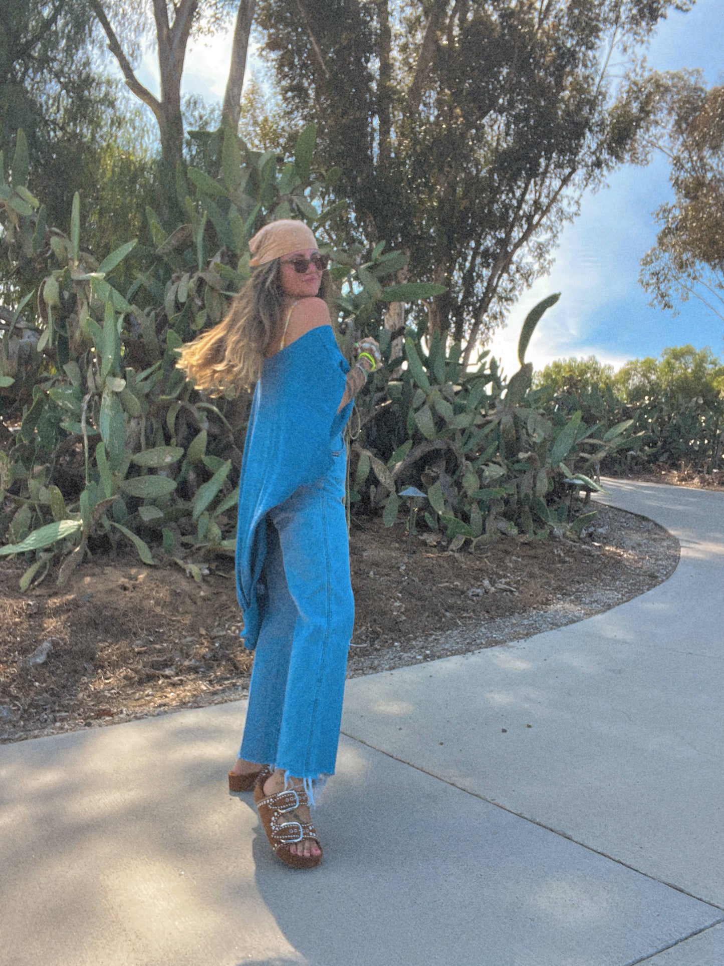 Blue baby top