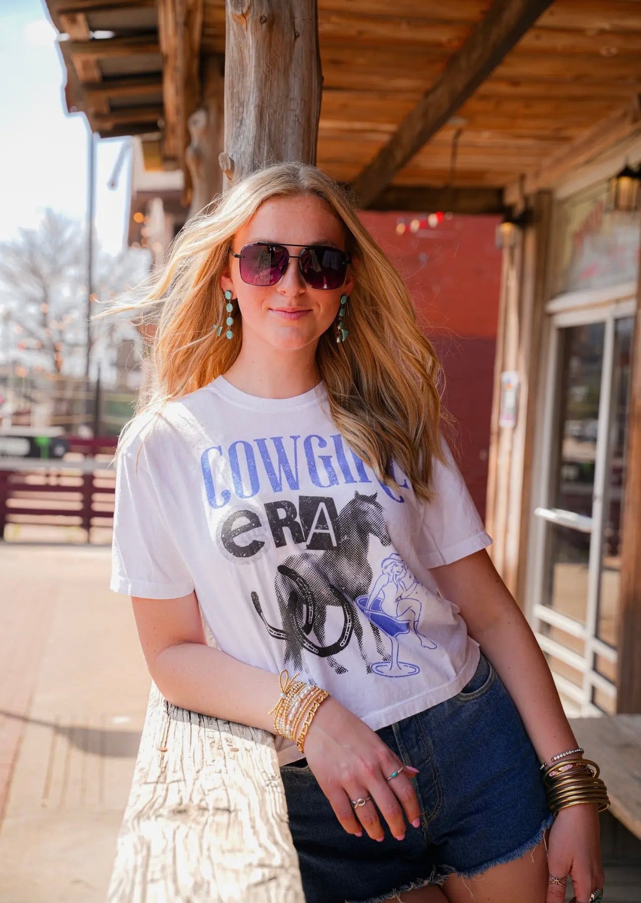 COWGIRL ERA TEE SHIRT