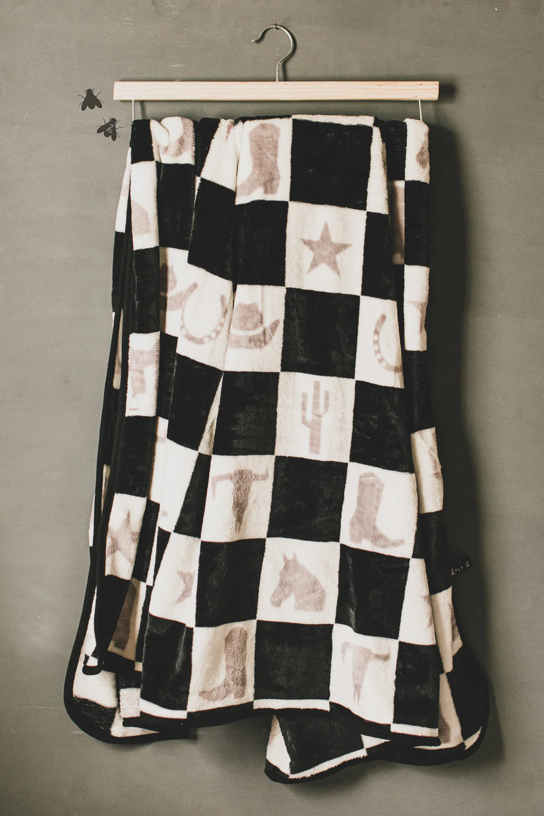 Square up sheriff blanket large