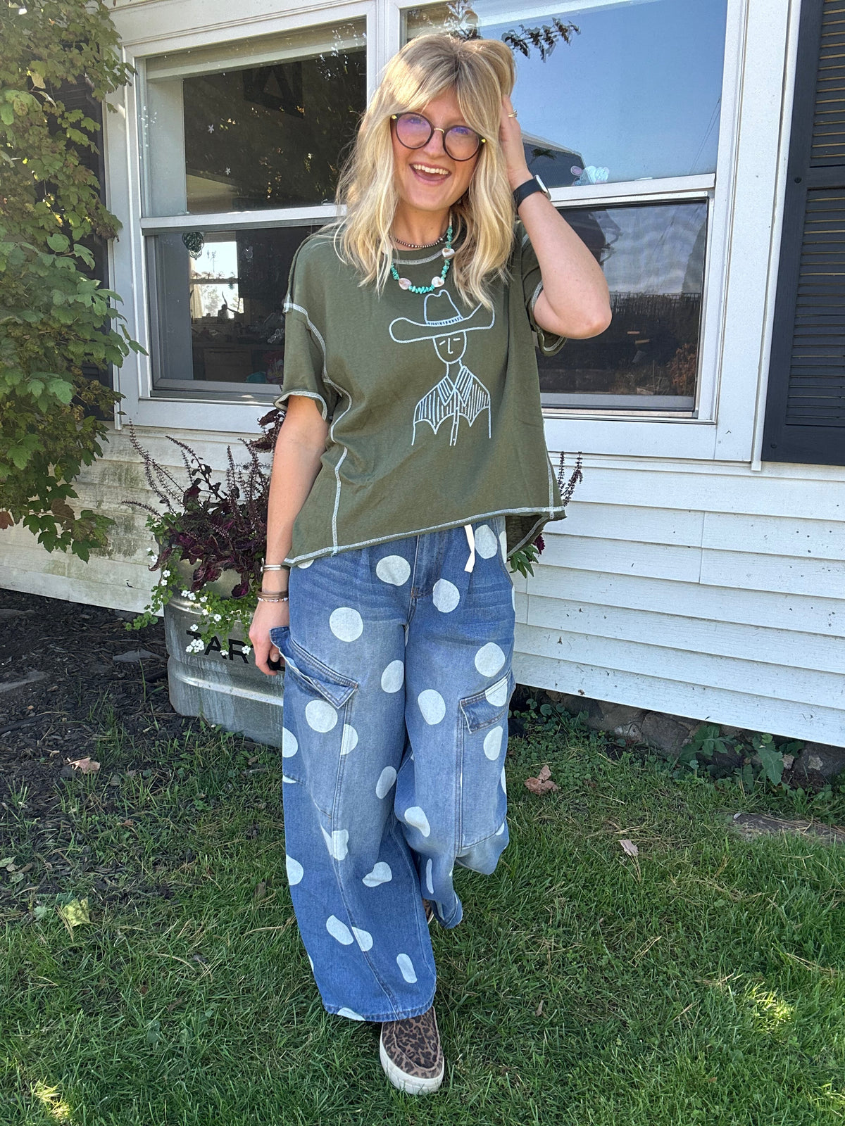 Ole cowboy top
