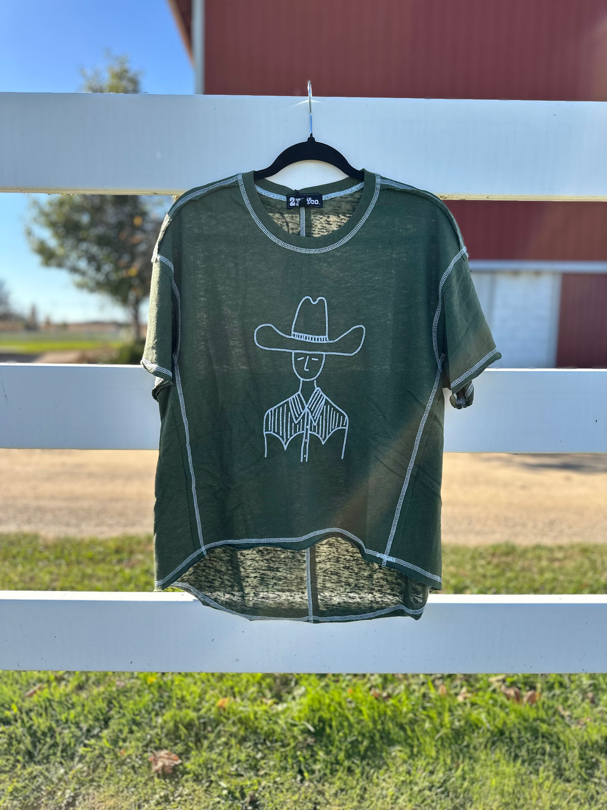 Ole cowboy top