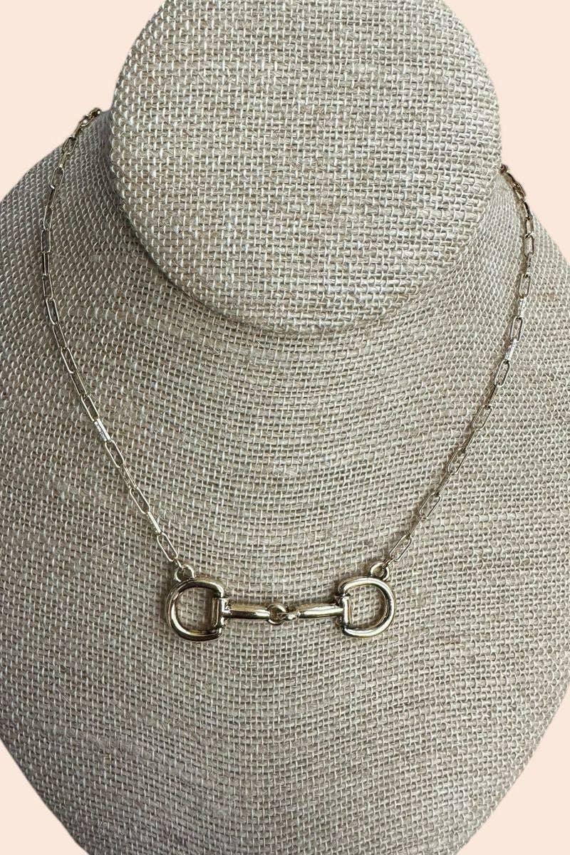 Gold Bit Necklace
