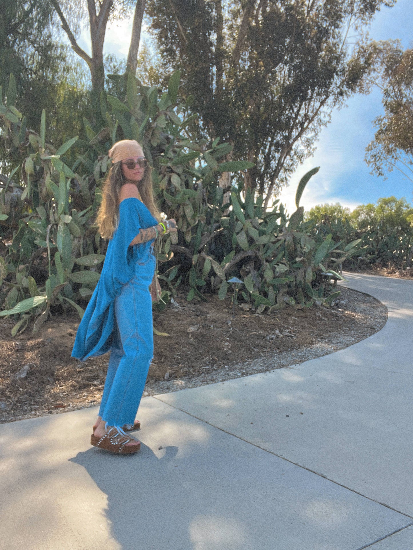 Blue baby top
