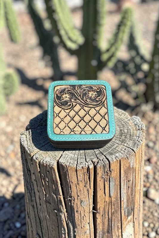 Western Heritage Small Travel Jewelry Box