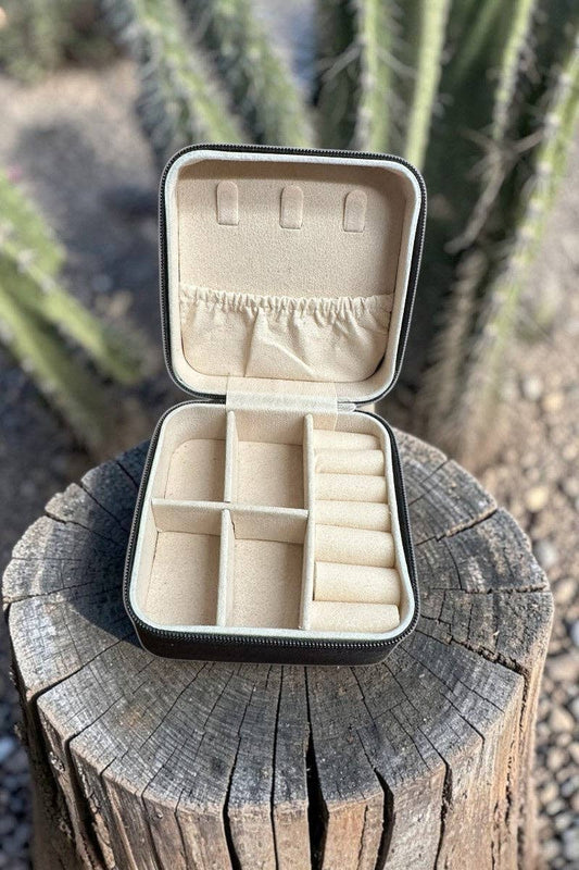 Western Heritage Small Travel Jewelry Box