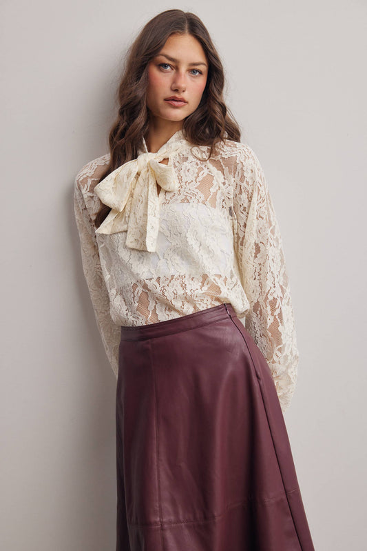 Margaret lace top