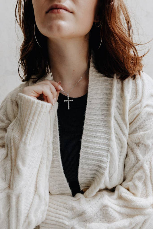 Salvation Necklace - Silver - Made by Survivors