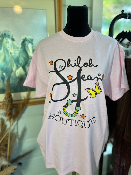 Light pink Shiloh Jean Tee